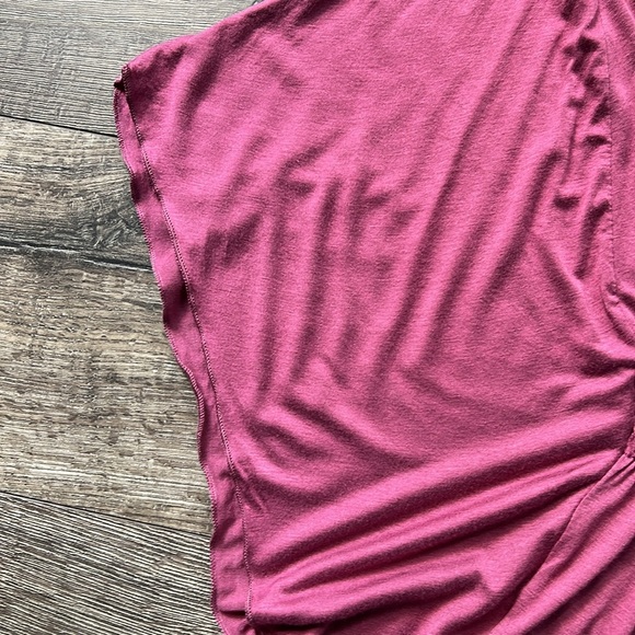 Saint Tropez West Woman maroon Butterfly shaped blouse - Picture 5 of 9